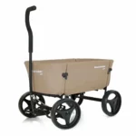 Składany wózek transportowy Beach Wagon Lite, piaskowy brąz