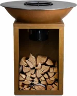 Palenisko grillowe BASTE Stand 80 ze stali kortenowskiej