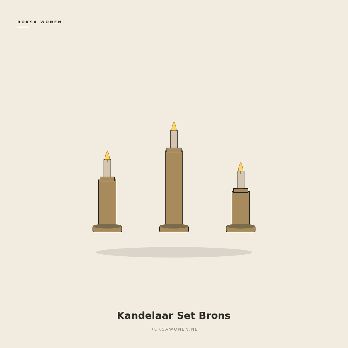 mockup 20 kandelaar brons mockup 20 kandelaar brons